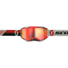 SCOTT FURY GOGGLE RED/BLACK ORANGE CHROME WORKS