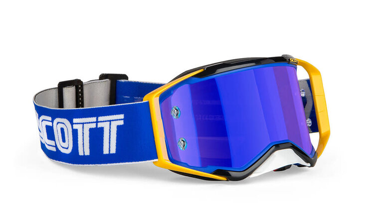 SCOTT Scott - Prospect Pro Circuit - Blue/Yellow - Blue Chrome Lens