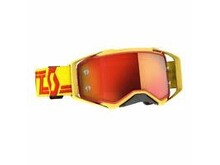 SCOTT PROSPECT GOGGLE YELLOW/RED ORANGE CHROME WORKS LENS