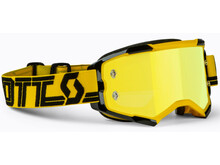 SCOTT FURY GOGGLE YELLOW/BLACK YELLOW CHROME WORKS