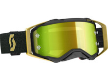 SCOTT PROSPECT GOGGLE BLACK/GOLD YELLOW CHROME WORKS LENS