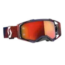 SCOTT PROSPECT GOGGLE RED/BLUE ORANGE CHROME WORKS LENS