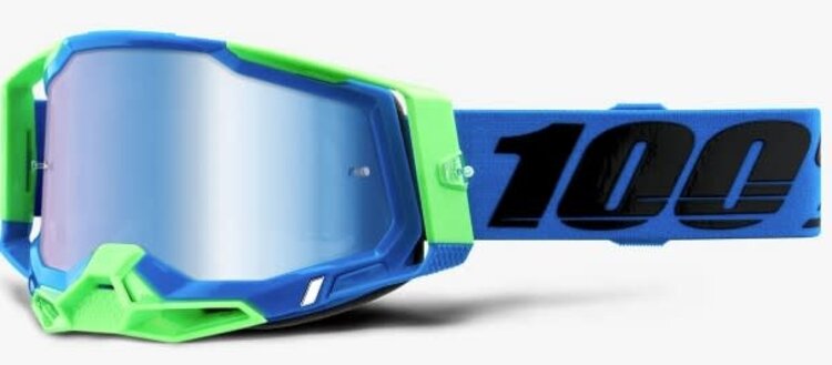 100% RACECRAFT 2 GOGGLES FREMONT - MIRROR BLUE LENS