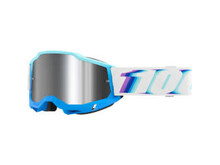 100% ACCURI 2 GOGGLES STAMINO- MIRROR SILVER FLASH LENS