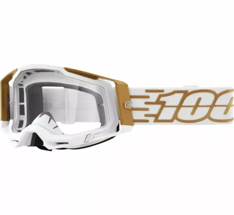 100% RACECRAFT 2 MAYFAIR GOGGLES - CLEAR LENSES