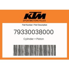 KTM 79330038000 CYLINDER & PISTON KTM 350 SX-F