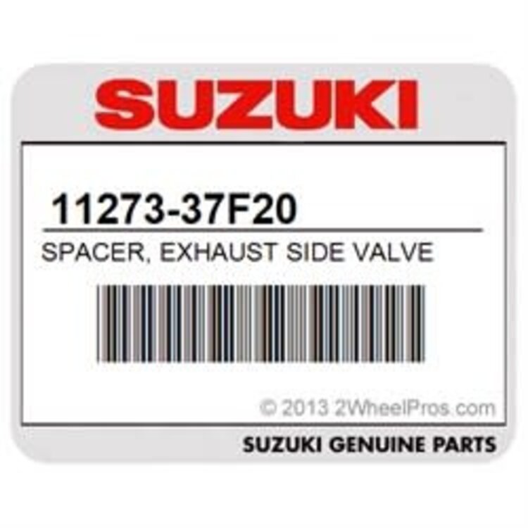 SUZUKI 11273-37F20 SUZUKI OEM SPACER, EXHAUST SIDE VALVE