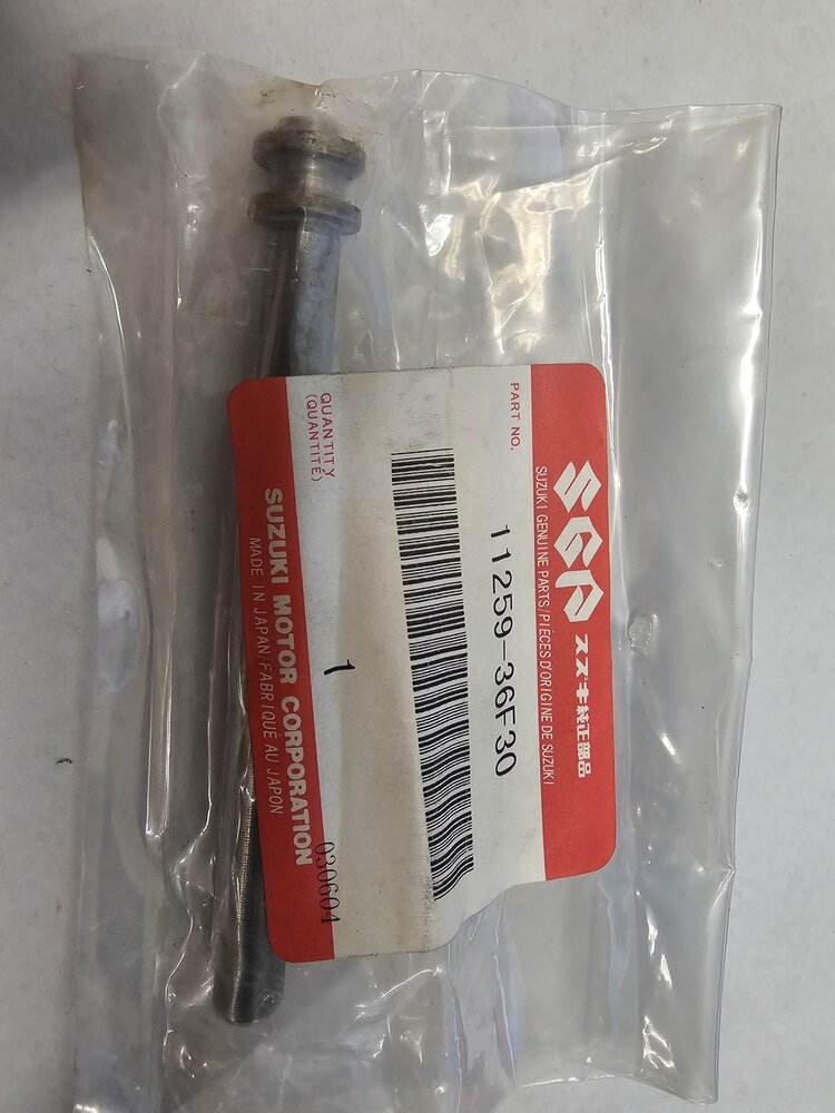 SUZUKI 11259-36F30 SUZUKI OEM EXHUAST VALVE SHAFT RM125 '01-'08