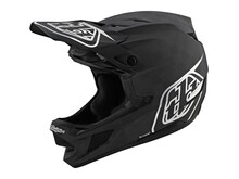 TROY LEE DESIGNS D4 CARBON HELMET; LIGHTNING BLACK SM