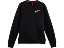 ALPINESTARS ALPINESTAR WOMENS AGELESS CHEST CREW FLEECE BLACK