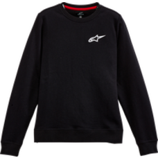 ALPINESTARS ALPINESTAR WOMENS AGELESS CHEST CREW FLEECE BLACK