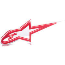 ALPINESTARS 482-9991 ALPINESTARS COUNTER PLEXI LOGO