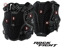TROY LEE DESIGNS TLD ROCKFIGHT CHEST PROTECTOR BLACK