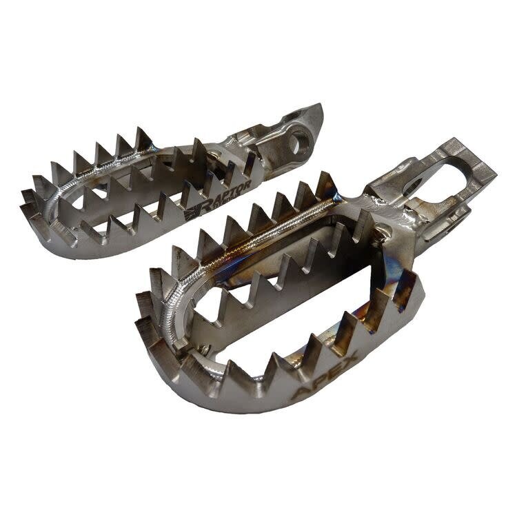 RAPTOR Raptor Titanium Apex Foot Pegs - KTM/HUSQ/GAS - 125/250/350/450