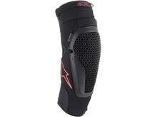ALPINESTARS BIONIC FLEX KNEE PROTECTOR BLACK/RED LG/XL