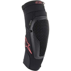 ALPINESTARS BIONIC FLEX KNEE PROTECTOR BLACK/RED LG/XL