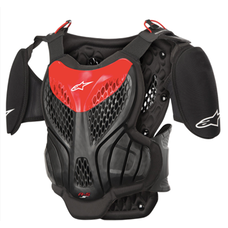 ALPINESTARS YOUTH ALPINESTARS A-5 S BIONIC CHEST PROTECTOR BLACK/RED