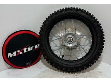 KTM / GASGAS / HUSQVARNA 4520907040033 FRONT WHEEL ASSEMBLY WITH TIRE, TUBE, ROTOR 50SX 2018-2024 12" FRONT