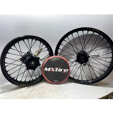 KITE KITE WHEEL SET KTM GAS GAS HUSQ 85 SUPERMINI 2025 ALL BLACK