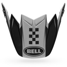 BELL MOTO 9 FLEX VISOR BREAKAWAY MATTE SILVER/BLACK
