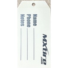 MXT-TAG  MXTIRE TIRE CHANGE TAG PACK OF 100