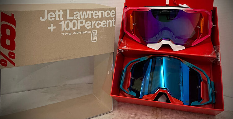 100% ARMATIC GOGGLES PACK JETT LAWRENCE LE