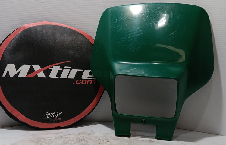KTM / GASGAS / HUSQVARNA 50211401100/51 HEAD LIGHT MASK GREEN 1997 KTM EXC