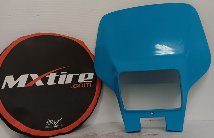 KTM 5021140110068 HEAD LIGHT MASK BLUE 1997 KTM EXC