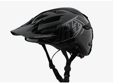 TROY LEE DESIGNS A1 YOUTH HELMET DRONE BLACK / SILVER OSFA