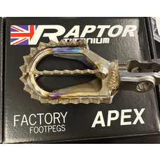 RAPTOR Raptor APEX Titanium Pegs 2025 KTM85
