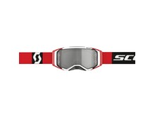 SCOTT PROSPECT GOGGLE RED/BLACK SILVER CHROME WORKS
