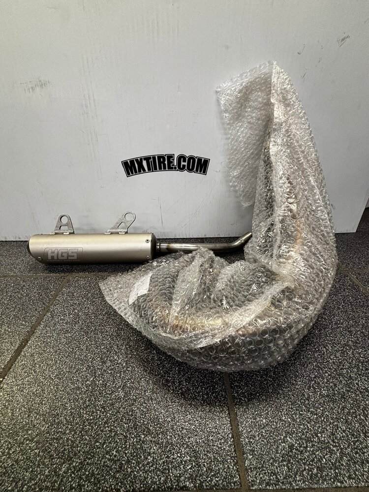 HGS HGS COMPLETE EXHAUST SYSTEM WITH SILVER SILENCER 125/150SX '23+