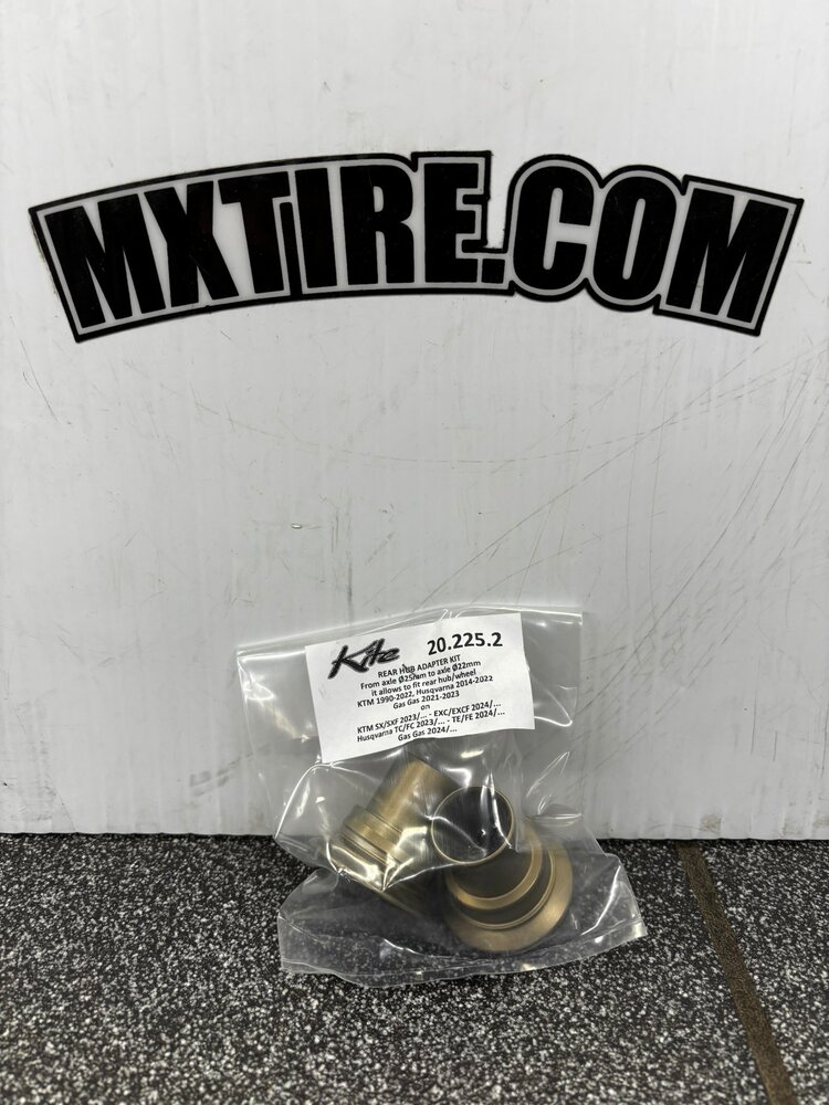 KITE REAR SPACERS 25MM AXLE TO 22MM AXLE KTM BB