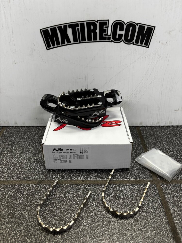 KITE KITE FOOT PEGS KTM BB 23+ BLACK