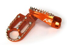 KITE KITE FOOT PEGS KTM BB '23+ ORANGE