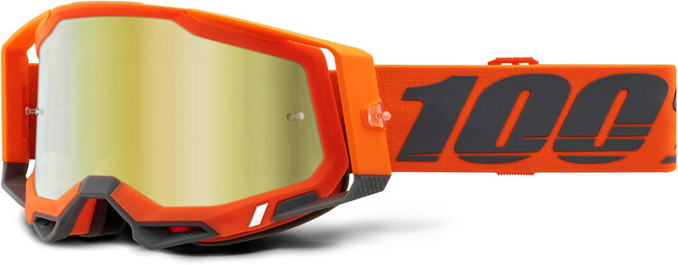 100% 100% - Racecraft 2 Goggle - Kerv - Mirror Gold
