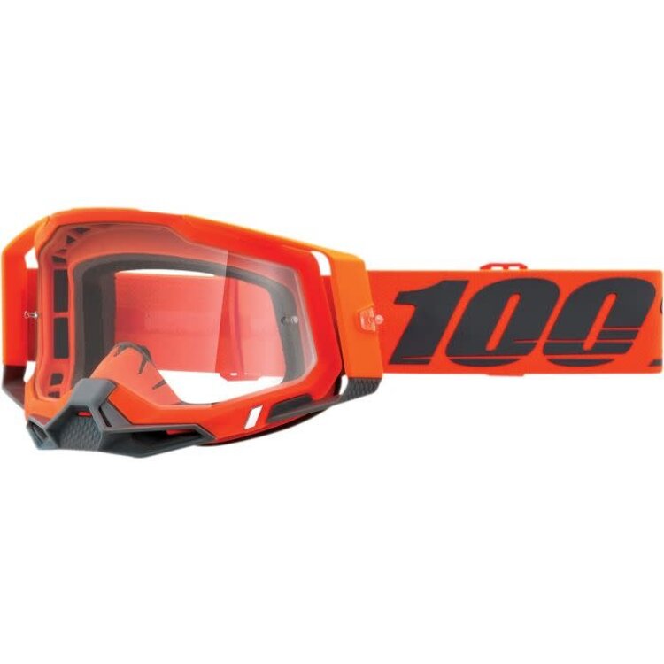100% RACECRAFT 2 GOGGLE KERV - CLEAR LENS