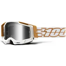 100% RACECRAFT GOGGLE MAYFAIR - MIRROR SILVER LENS