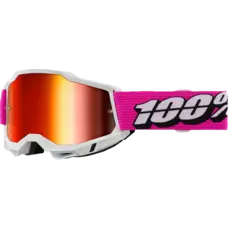 100% ACCURI 2 GOGGLES ROY- MIRROR RED LENS