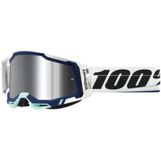 100% RACECRAFT 2 GOGGLES ARSHAM - MIRROR SILVER FLASH LENS