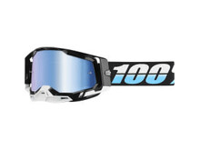 100% THE RACECRAFT 2 GOGGLES ARKANA- MIRROR BLUE LENS