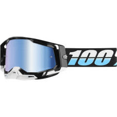 100% THE RACECRAFT 2 GOGGLES ARKANA- MIRROR BLUE LENS