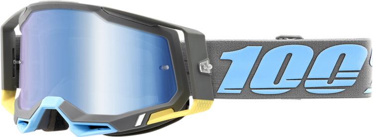 100% 100% - Racecraft 2 Goggle - Trinidad - Mirror Blue