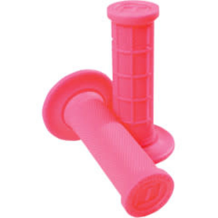 ODI MINI MX HALF WAFFLE GRIPS PINK
