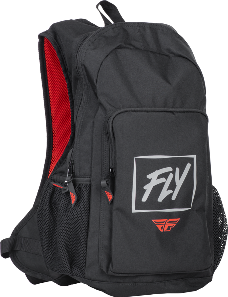 FLY RACING 28-5071 FLY RACING JUMP PACK BACKPACK BLACK/GREY/RED