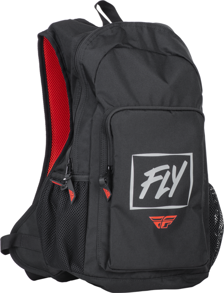 FLY RACING JUMP PACK BACKPACK BLACK/GREY/RED