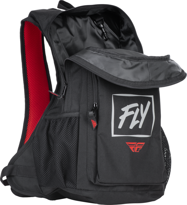 FLY RACING 28-5071 FLY RACING JUMP PACK BACKPACK BLACK/GREY/RED