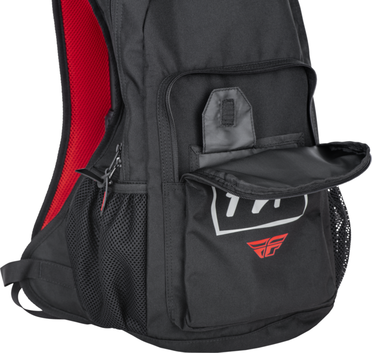 FLY RACING 28-5071 FLY RACING JUMP PACK BACKPACK BLACK/GREY/RED