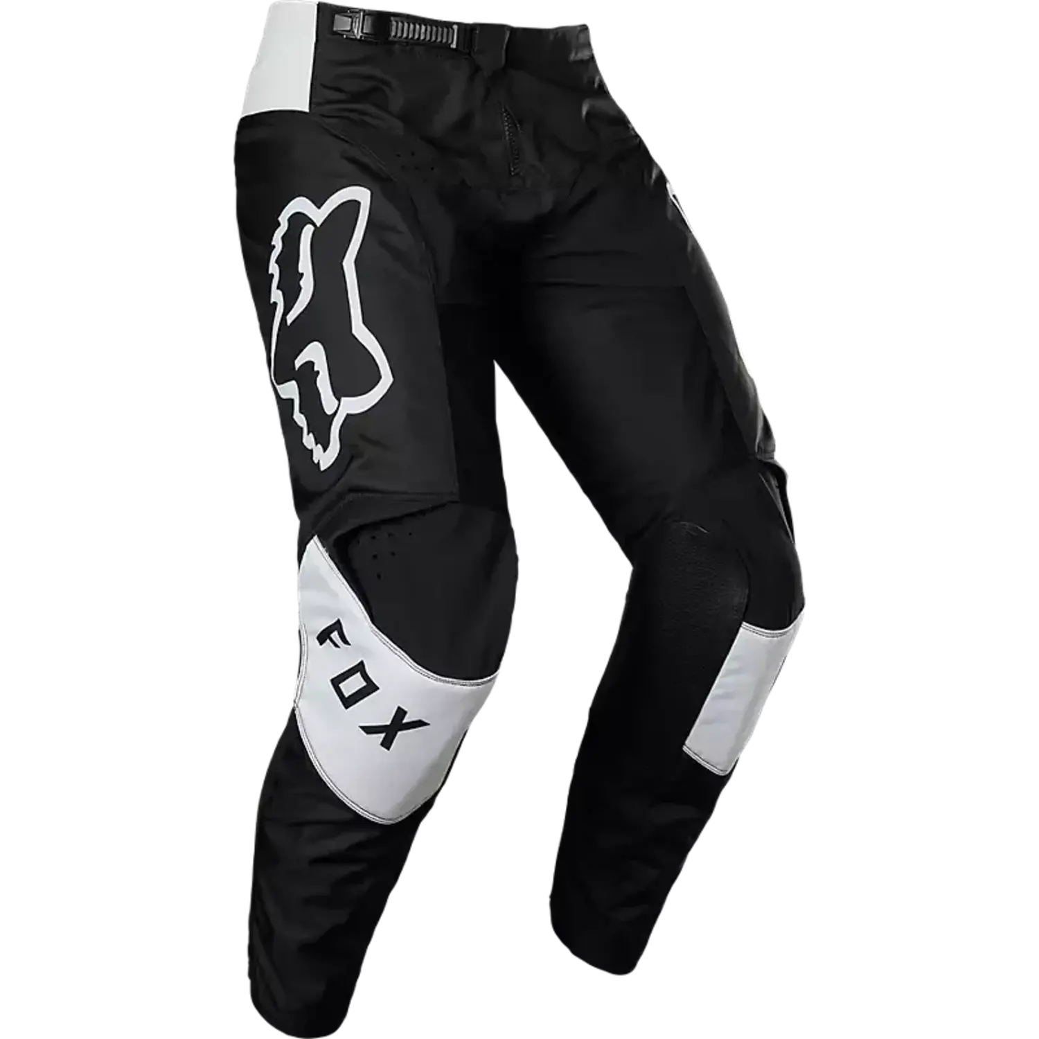 FOX RACING FOX 180 LUX RACE PANTS BLACK WHITE - MXTIRE