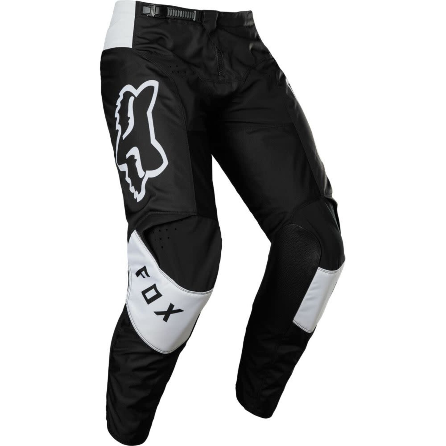 FOX RACING FOX 180 LUX RACE PANTS BLACK WHITE - MXTIRE